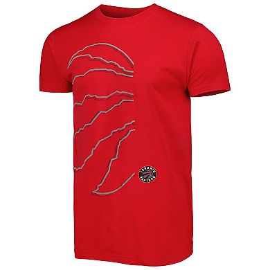 Unisex Stadium Essentials Red Toronto Raptors Element Logo Pop T-Shirt