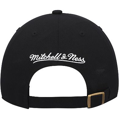 Men's Mitchell & Ness Black Nashville SC x Johnny Cash Adjustable Dad Hat