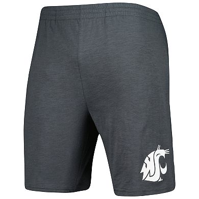 Men's Concepts Sport Charcoal/White Washington State Cougars Downfield T-Shirt & Shorts Set