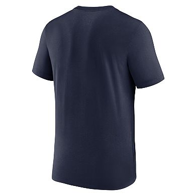 Men's  Nike Navy Tottenham Hotspur Crest  T-Shirt