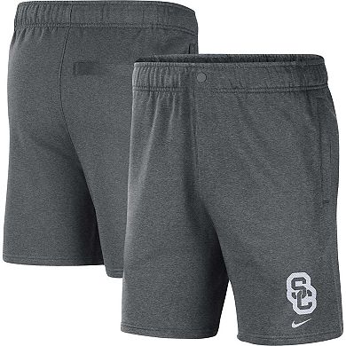 Men's Nike Gray USC Trojans Fleece Shorts