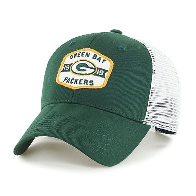 Men's Green/White Green Bay Packers Gannon Snapback Hat