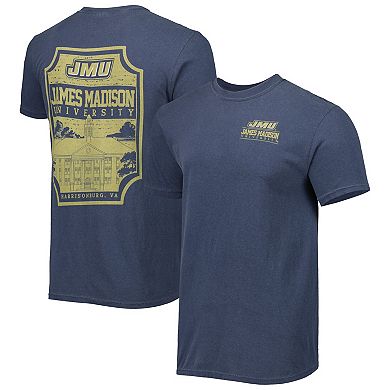 Men's Steel James Madison Dukes Logo Campus Icon T-Shirt