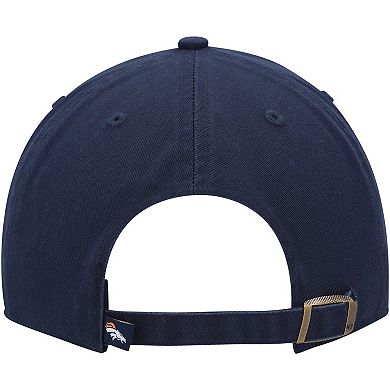 Men's '47 Navy Denver Broncos Pride Clean Up Adjustable Hat
