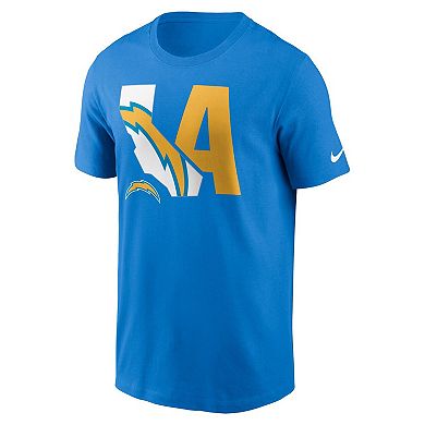 Men's Nike Powder Blue Los Angeles Chargers Local Essential T-Shirt