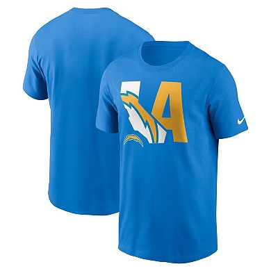 Men's Nike Powder Blue Los Angeles Chargers Local Essential T-Shirt