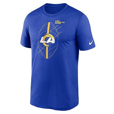 Men's Nike  Royal Los Angeles Rams Legend Icon Performance T-Shirt