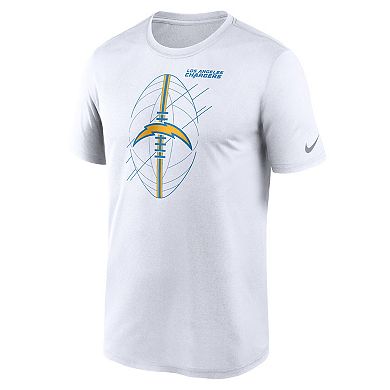 Men's Nike  White Los Angeles Chargers Legend Icon Performance T-Shirt