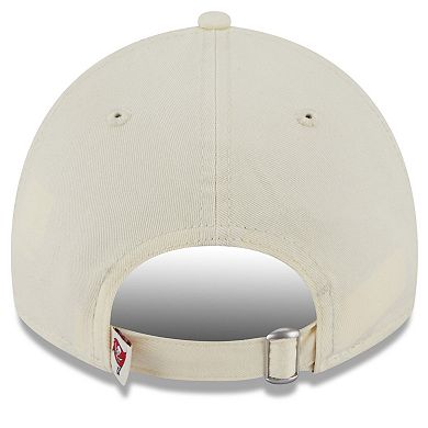 Men's New Era Cream Tampa Bay Buccaneers Core Classic 2.0 9TWENTY Adjustable Hat