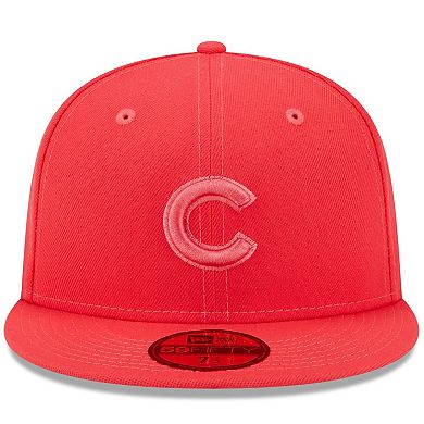 Men's New Era Red Chicago Cubs 2023 Spring Color Basic 59FIFTY Fitted Hat