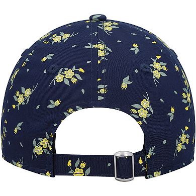Youth New Era Navy LA Galaxy Bloom 9TWENTY Adjustable Hat
