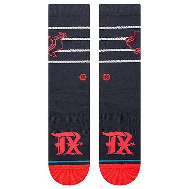 Men's Stance  Navy Texas Rangers 2023 City Connect Crew Socks