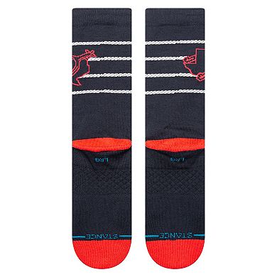 Men's Stance  Navy Texas Rangers 2023 City Connect Crew Socks