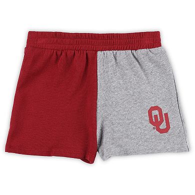 Toddler Heather Gray Oklahoma Sooners Super Star T-Shirt & Shorts Set