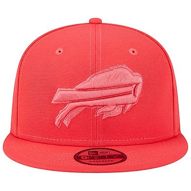 Men's New Era Red Buffalo Bills Color Pack Brights 9FIFTY Snapback Hat