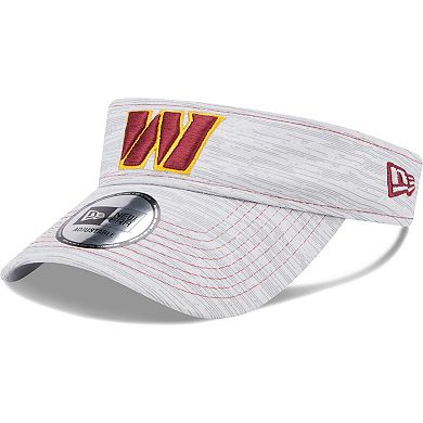 Men's New Era Gray Washington Commanders Adjustable Visor