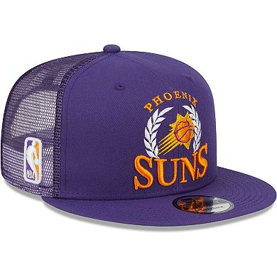 Men's New Era  Purple Phoenix Suns Bold Laurels 9FIFTY Snapback Hat