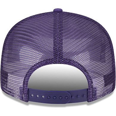 Men's New Era  Purple Phoenix Suns Bold Laurels 9FIFTY Snapback Hat