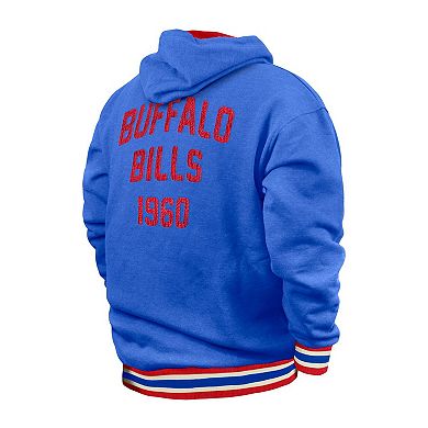Men's New Era  Royal Buffalo Bills Big & Tall NFL Pullover Hoodie