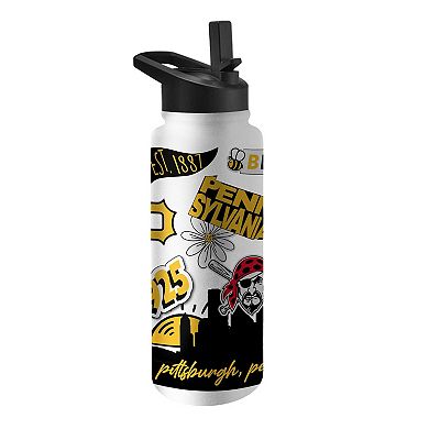 Pittsburgh Pirates 34oz. Native Quencher Bottle