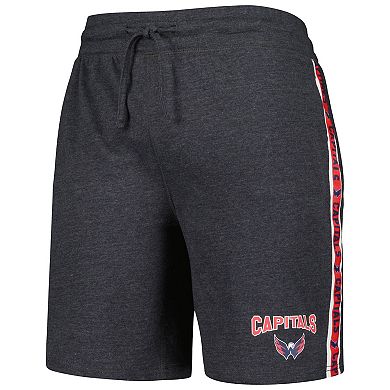 Men's Concepts Sport  Charcoal Washington Capitals Team Stripe Shorts