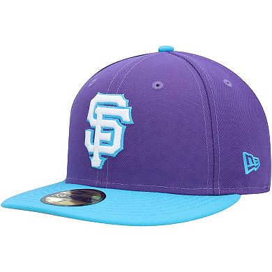 Men's New Era Purple San Francisco Giants Vice 59FIFTY Fitted Hat