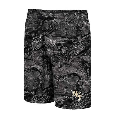 Men's Colosseum Charcoal UCF Knights Realtree Aspect Ohana Swim Shorts