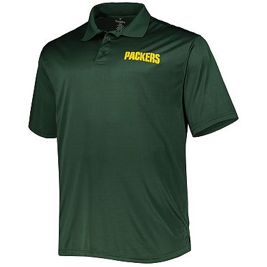 Men's Fanatics Branded Green/White Green Bay Packers Solid Two-Pack Polo Set