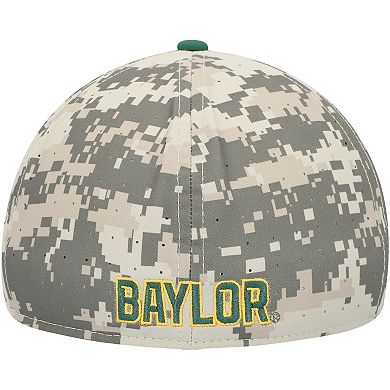 Men's Nike Camo Baylor Bears Aero True Baseball Performance Fitted Hat