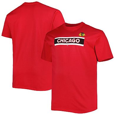 Men's Fanatics Branded Red Chicago Blackhawks Big & Tall Special Edition 2.0 T-Shirt