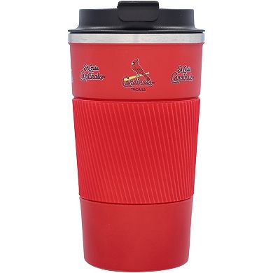 St. Louis Cardinals 18oz Coffee Tumbler with Silicone Grip