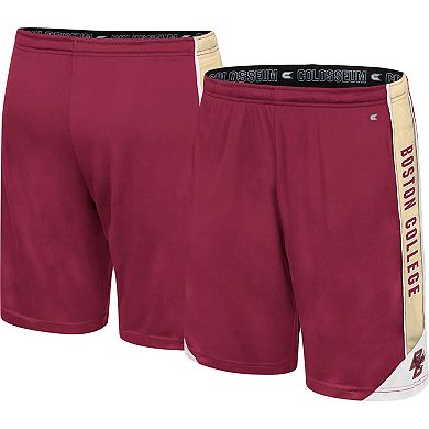 Men's Colosseum Maroon Boston College Eagles Haller Shorts