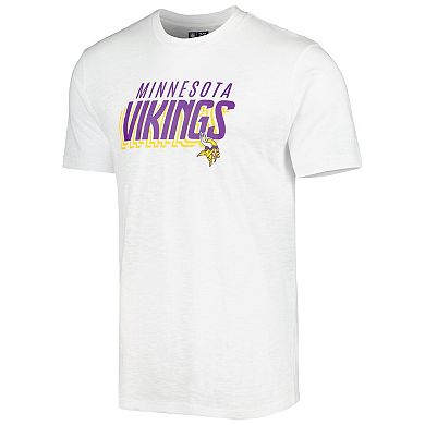 Men's Concepts Sport Charcoal/White Minnesota Vikings Downfield T-Shirt & Shorts Sleep Set