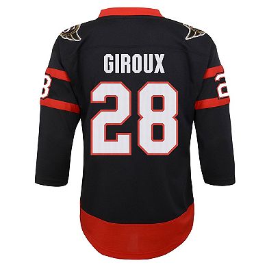 Youth Claude Giroux Black Ottawa Senators Replica Player Jersey