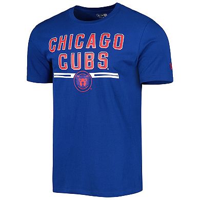 Men's New Era Royal Chicago Cubs Batting Practice T-Shirt