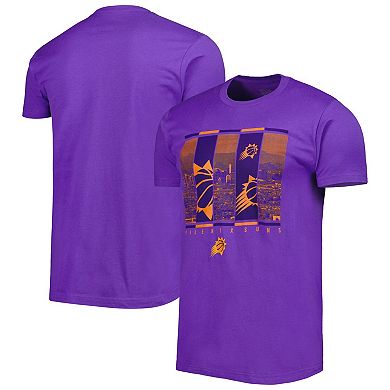 Men's Stadium Essentials Purple Phoenix Suns City Skyline T-Shirt