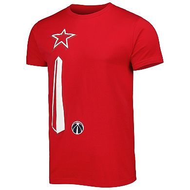 Unisex Stadium Essentials Red Washington Wizards Element Logo Pop T-Shirt