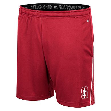 Men's Colosseum Cardinal Stanford Cardinal Laws of Physics Shorts