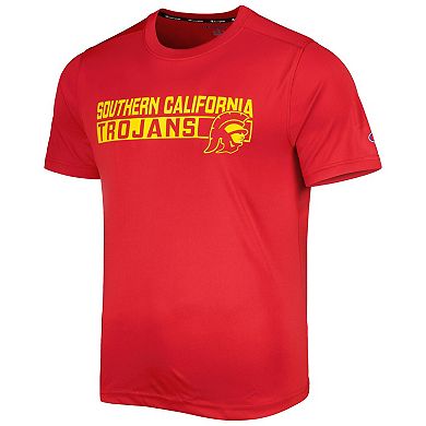 Men's Champion Cardinal USC Trojans Impact Knockout T-Shirt