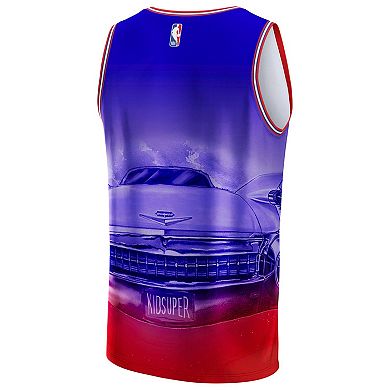 Unisex NBA & KidSuper Studios by Fanatics Red Detroit Pistons Hometown Jersey