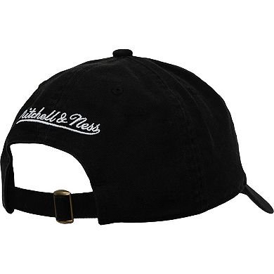 Men's Mitchell & Ness Black Nashville SC x Johnny Cash Boys In Black Adjustable Dad Hat