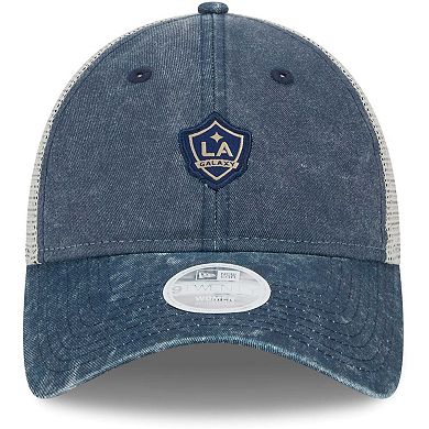 Women's New Era Navy LA Galaxy Micro 9TWENTY Adjustable Hat