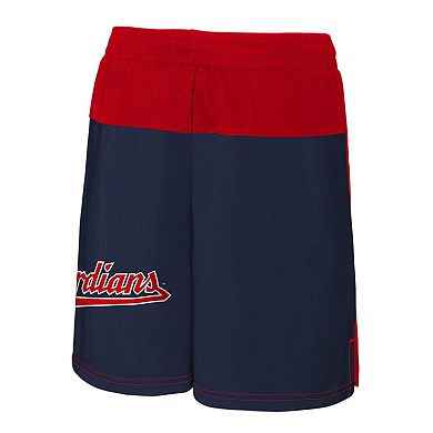 Youth Red Cleveland Guardians 7th Inning Stretch Shorts