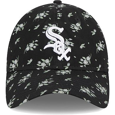 Youth New Era Black Chicago White Sox Bloom 9TWENTY Adjustable Hat