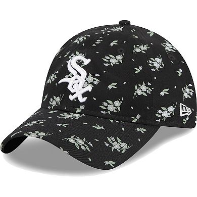 Youth New Era Black Chicago White Sox Bloom 9TWENTY Adjustable Hat