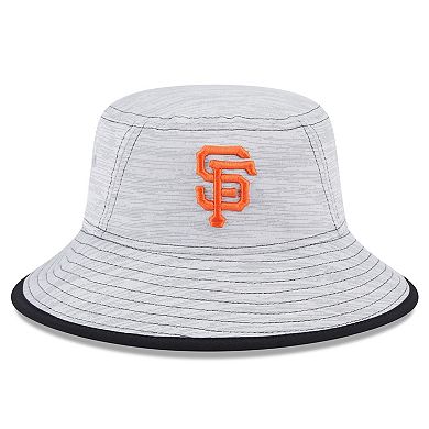 Men's New Era  Gray San Francisco Giants Game Bucket Hat