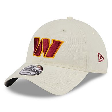 Men's New Era Cream Washington Commanders Core Classic 2.0 9TWENTY Adjustable Hat