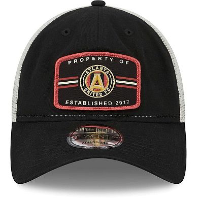 Men's New Era Black Atlanta United FC Property 9TWENTY Snapback Hat