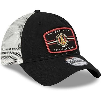 Men's New Era Black Atlanta United FC Property 9TWENTY Snapback Hat