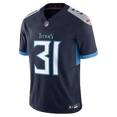 Men's Nike Kevin Byard Navy Tennessee Titans Vapor F.U.S.E. Limited  Jersey